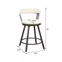 Cabezon Counter Height Swivel Stool (Set of 2)
