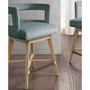 Glenwood 25" Fabric Swivel Counter Stool