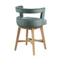 Glenwood 25" Fabric Swivel Counter Stool