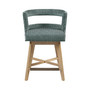 Glenwood 25" Fabric Swivel Counter Stool
