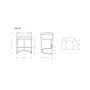 Cosmopolitan Barstool, Set of 3