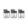 Ambassador Counter Stool, Set of 3