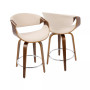 Curvini 24" Counter Stool, Set of 2