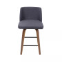 Toriano Swivel Bar Stool (Set of 2)