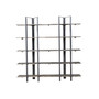 Loris 5 Shelf Metal Etagere Bookshelf
