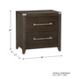Herman 3-pc. Bedroom Set (California King Bed, Chest, Nightstand)