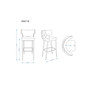 Holguin Barstool, Set of 3