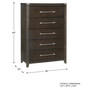 Herman 3-pc. Bedroom Set (Queen Bed, Chest, Nightstand)