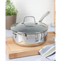 Delaroux Stainless Steel 4 Quart Saute Pan