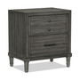 Mossbrook 3pc Bedroom Set (King Bed, Chest & Nightstand)