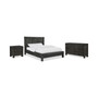 Avondale Graphite 3-Pc. Bedroom Set (King Bed, Dresser & Nightstand)