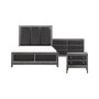 Meredith 3pc Bedroom Set (Queen Bed, Dresser & Nightstand)