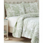 Bedford Cotton Reversible 3 Piece Quilt Set, Full/Queen