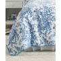 Bedford Cotton Reversible 3 Piece Quilt Set, Full/Queen