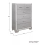 Corbin 3pc Bedroom Set (King Bed, Chest, Nightstand)