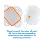 Easy Essentials Color Mates Assorted 14-Pc. Food Storage Container Set