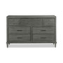 Mossbrook 3pc Bedroom Set (California King Bed, Dresser & Nightstand)