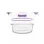 Glass Storage Containers with Leakproof Lids, Set of 12