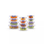 Glass Storage Containers with Leakproof Lids, Set of 12