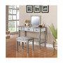 Madison Vanity Set with Bench and Mirror