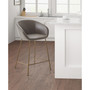 Isadora 25.75" Metal Base Counter Stool