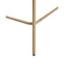 Isadora 25.75" Metal Base Counter Stool
