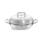 Original-Profi Collection Stainless Steel 3.2 Quart Serving Pan with High Dome Lid