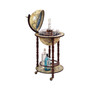 Sixteenth Century Crema Durata Replica Globe Bar Cabinet