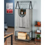 Frisko Hickory Multi-Storage Wine Cabinet