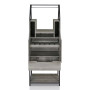 Frisko Hickory Multi-Storage Wine Cabinet