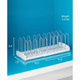 6.30" StoreMore Pan Lid Expandable Rack