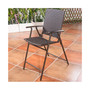 4 PCS Folding Rattan Wicker Bar Stool Chair Indoor &Outdoor