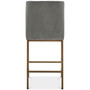 Cambridge Velvet Stool, 2-Pc. Set (2 Grey Counter Stools)