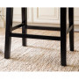 Jaden Bonded Leather Saddle Short Bar Stool