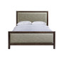 Parker Mocha Upholstered King Bed, Created for Macy's