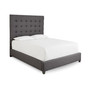 Olivia Grey King Bed, Created for Macy's