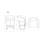 Louvre Counter Stool, Set of 3
