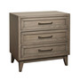 Vogue 3pc Bedroom Set (Queen Bed, Chest & Three Drawer Nightstand)