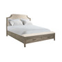 Vogue 3pc Bedroom Set (Queen Bed, Chest & Three Drawer Nightstand)