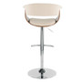 Vintage Mod Adjustable Barstool with Swivel