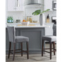 Dan Tufted Counter Stool