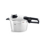 Vitavit Premium Stainless Steel 6.3 Quart Pressure Cooker with Steamer Insert