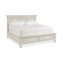 Sag Harbor White Storage Queen Platform Bed