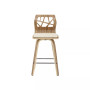 Folia Mid-Century Modern Counter Stool, Set of 2