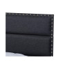 Ansa Fabric Headboard Platform Queen Size Bed