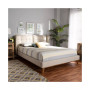 Gretchen Modern and Contemporary Queen Size Platform Wingback Bed