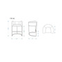 Cosmopolitan Barstool, Set of 2