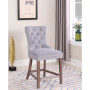 Julia Velvet Bar Stools, Set of 2