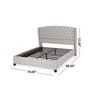 Costello Fully Upholstered Queen Bed Set, 2 Piece