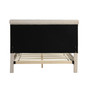 Ashley Tufted Fabric Platform Bed, California King
